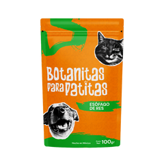 Esófago de res deshidratado