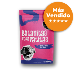 Pulmón de res deshidratado
